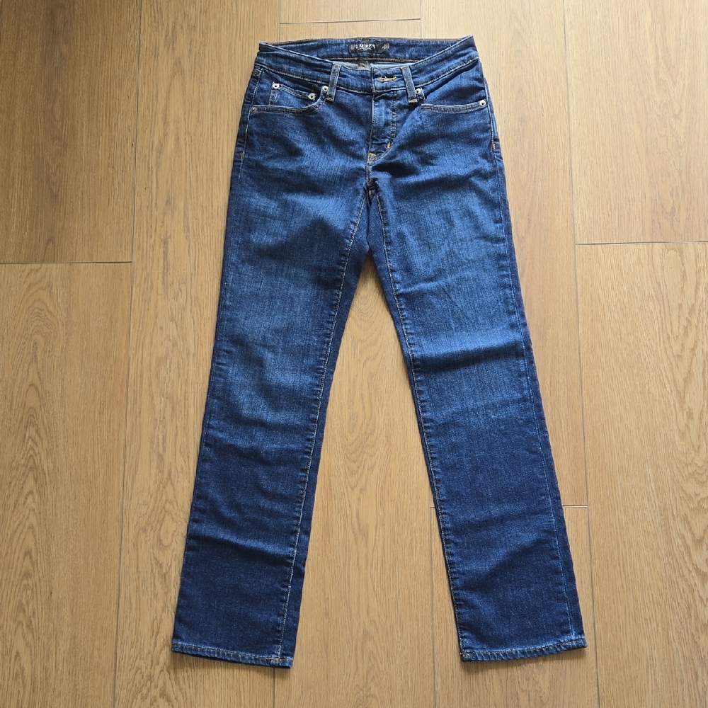 Ralph Lauren Dark Blue Straight Leg Jeans